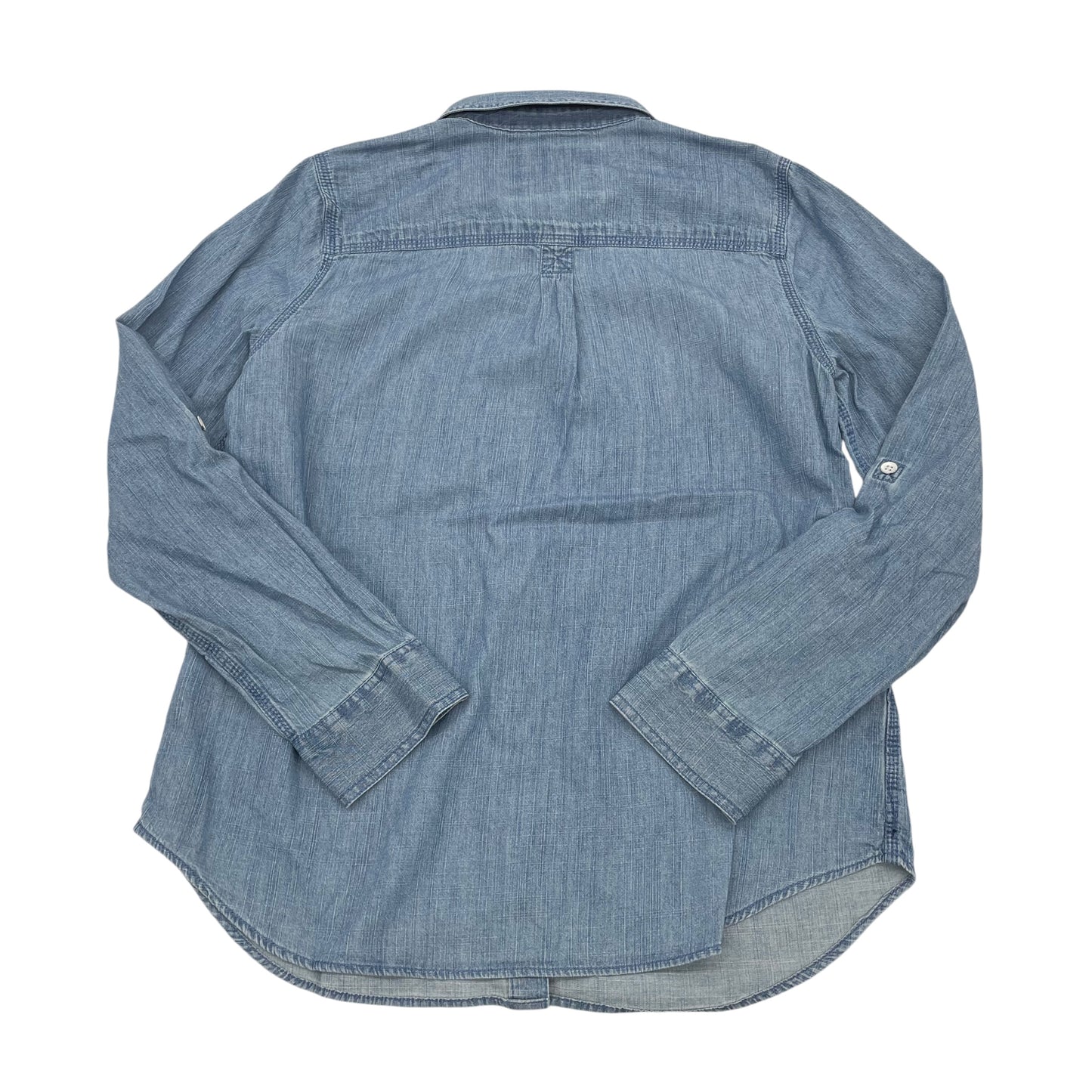 BLUE DENIM TOP LS by SONOMA Size:S