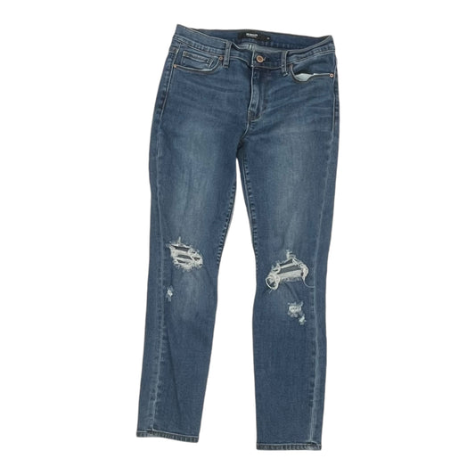 Jeans Skinny By Hudson In Blue Denim, Size:4