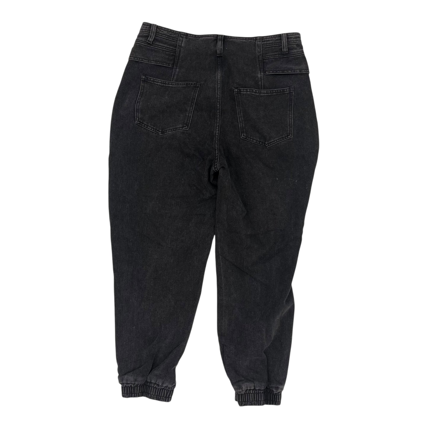 PANTS JOGGERS by PINK LILY In BLACK DENIM, Size: 12