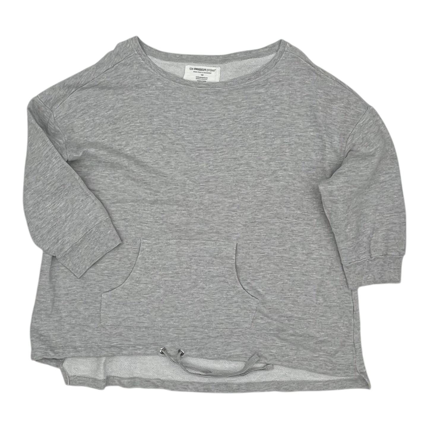 SWEATSHIRT CREWNECK by    CLOTHES MENTOR In GREY, Size: 1X