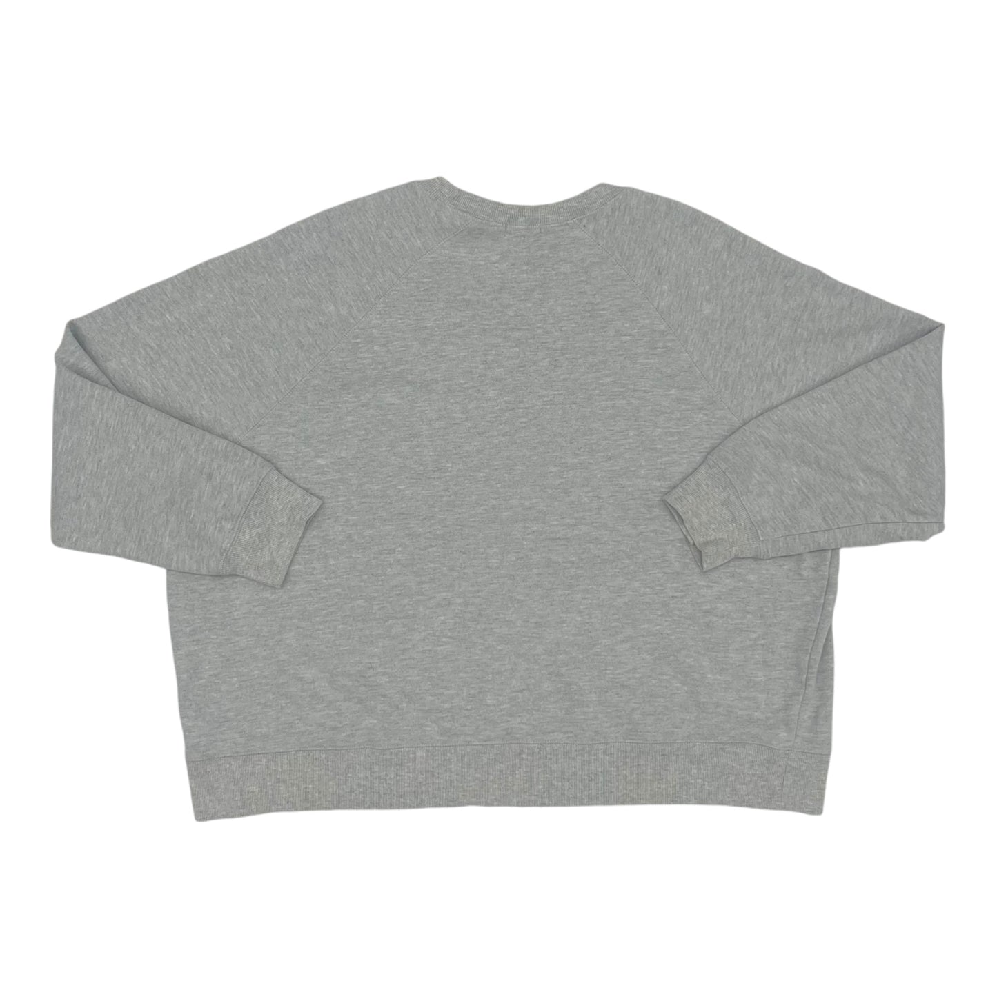 Sweatshirt Crewneck By Clothes Mentor In Grey, Size:L