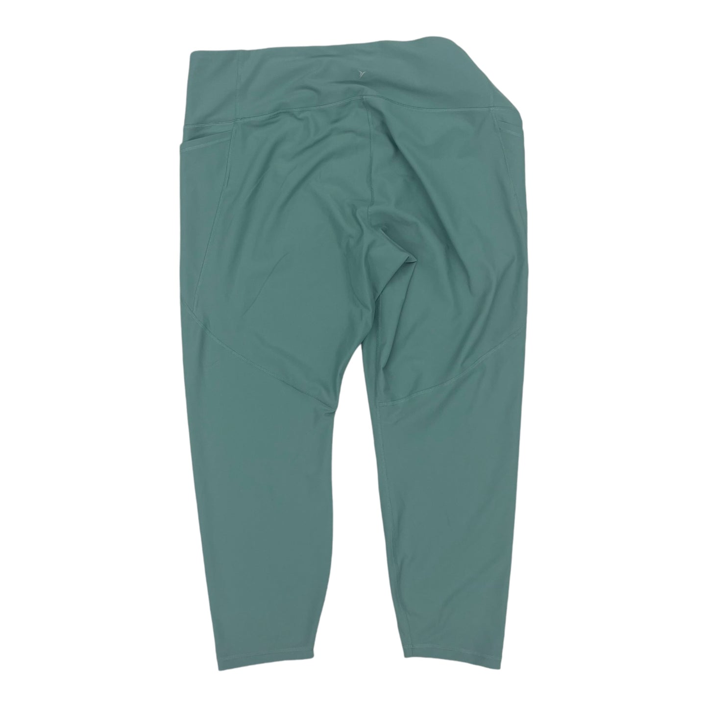 ATHLETIC LEGGINGS CAPRIS by OLD NAVY In GREEN, Size: 3X