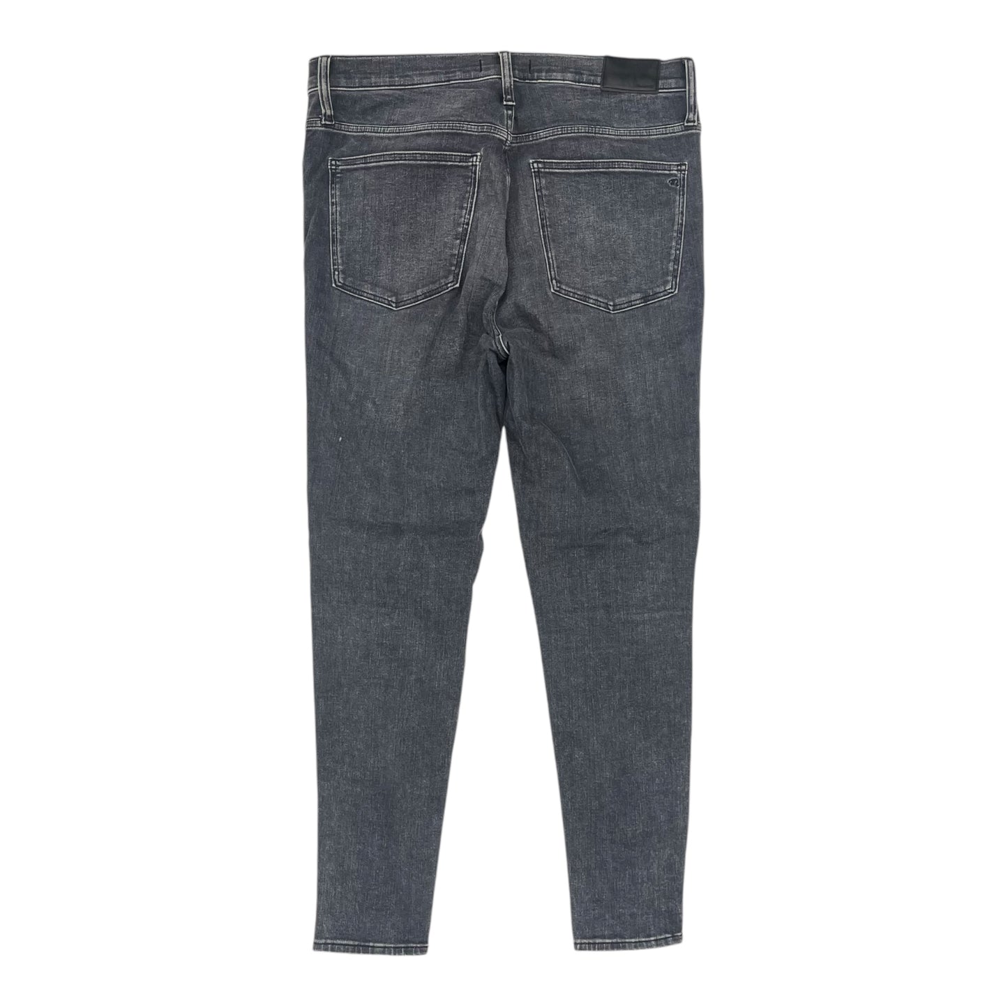 Jeans Skinny By Madewell In Black Denim, Size:12