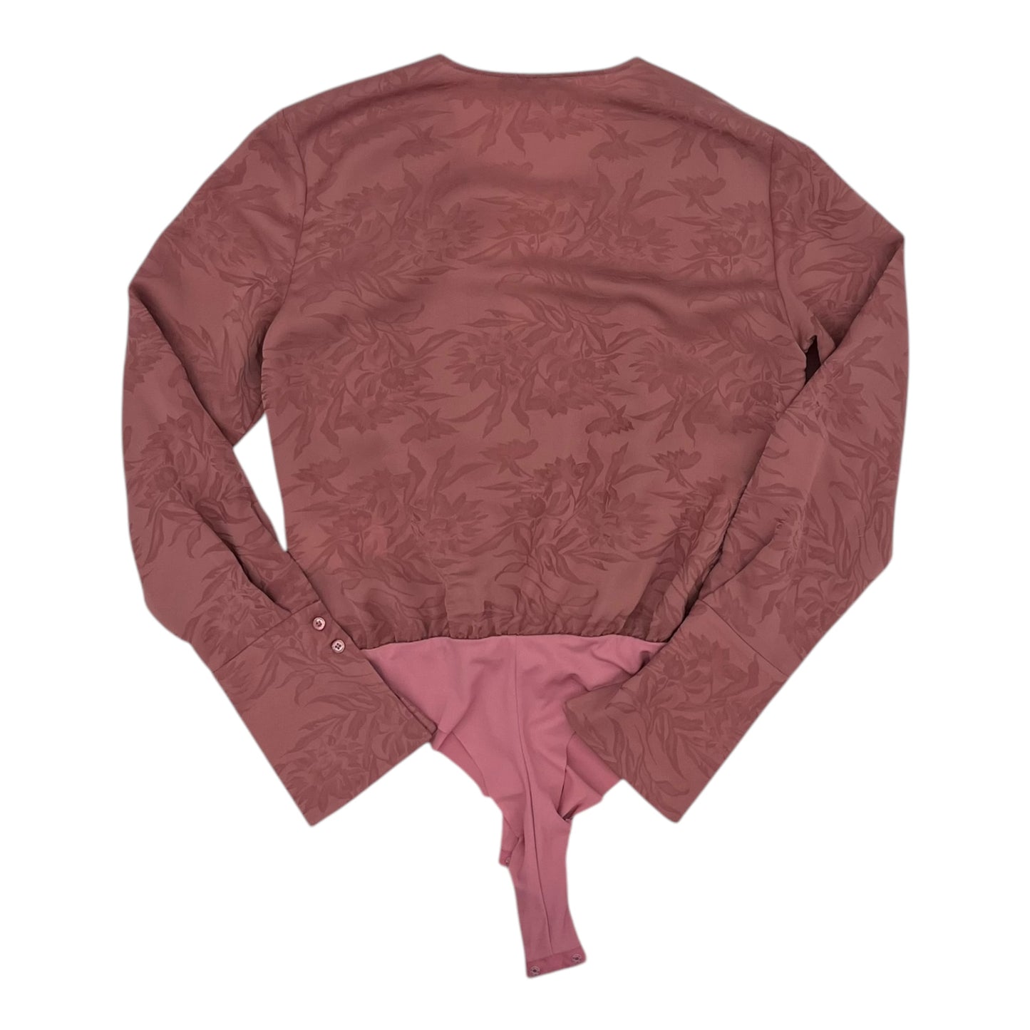 Bodysuit By Favorite Daughter In Mauve, Size:S
