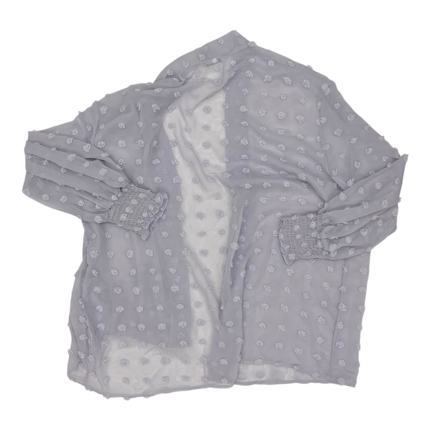 Kimono By Clothes Mentor In Purple, Size:Xl