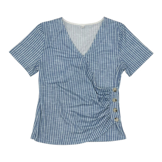 Top Ss By Cmf In Blue & White, Size:L