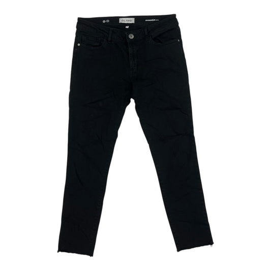 Jeans Skinny By Dl1961 In Black Denim, Size:8