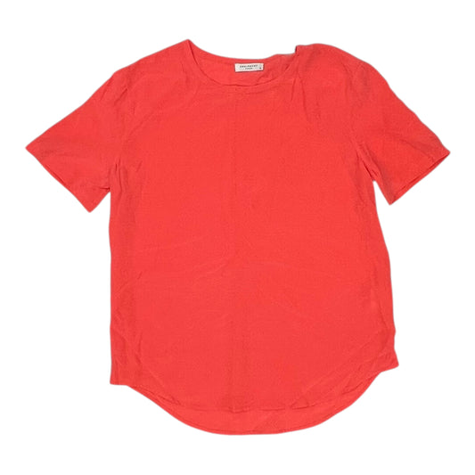 Blouse Ss By Equipment In Orange, Size:M
