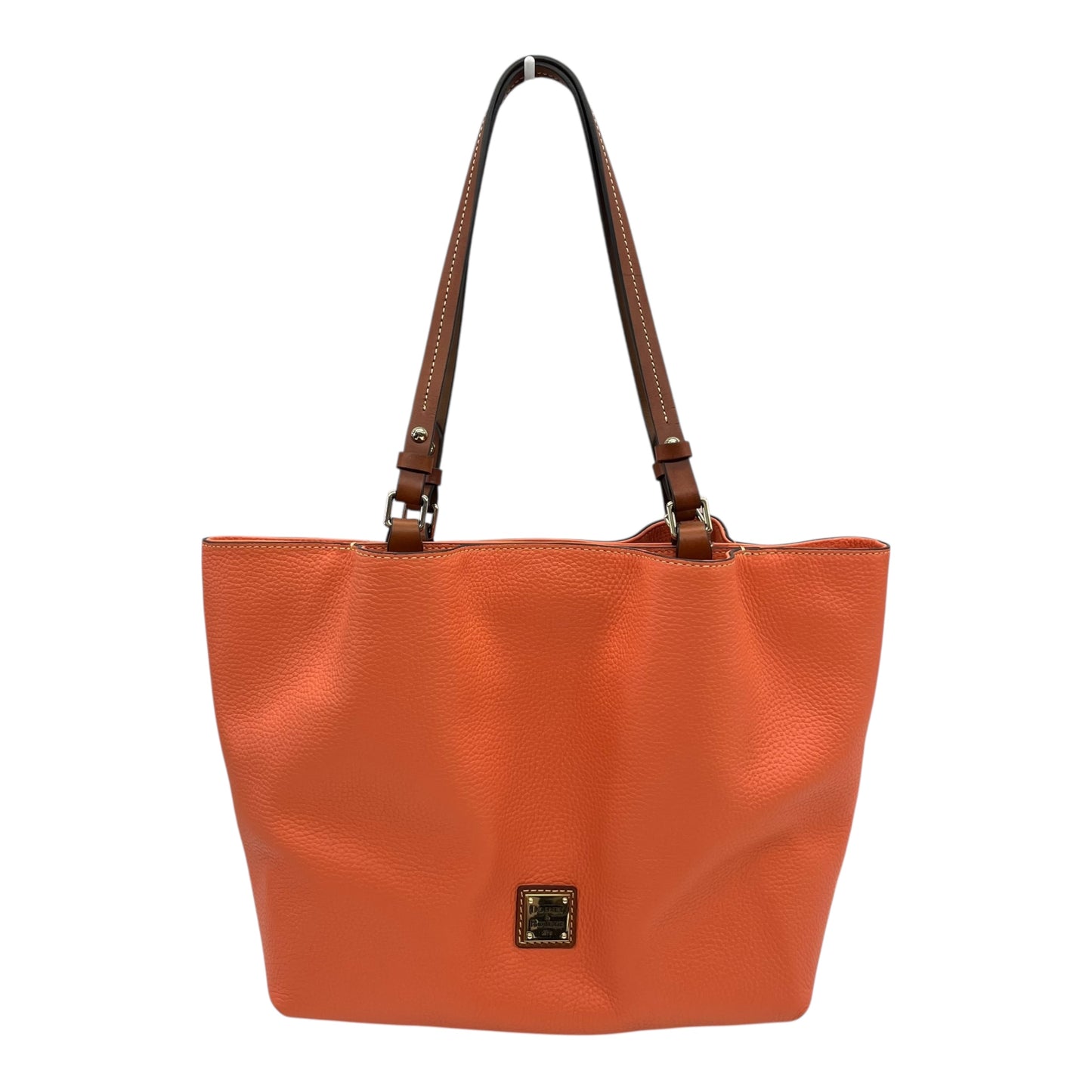 Handbag Designer By Dooney And Bourke In Orange, Size:Medium