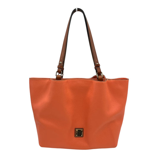 Handbag Designer By Dooney And Bourke In Orange, Size:Medium