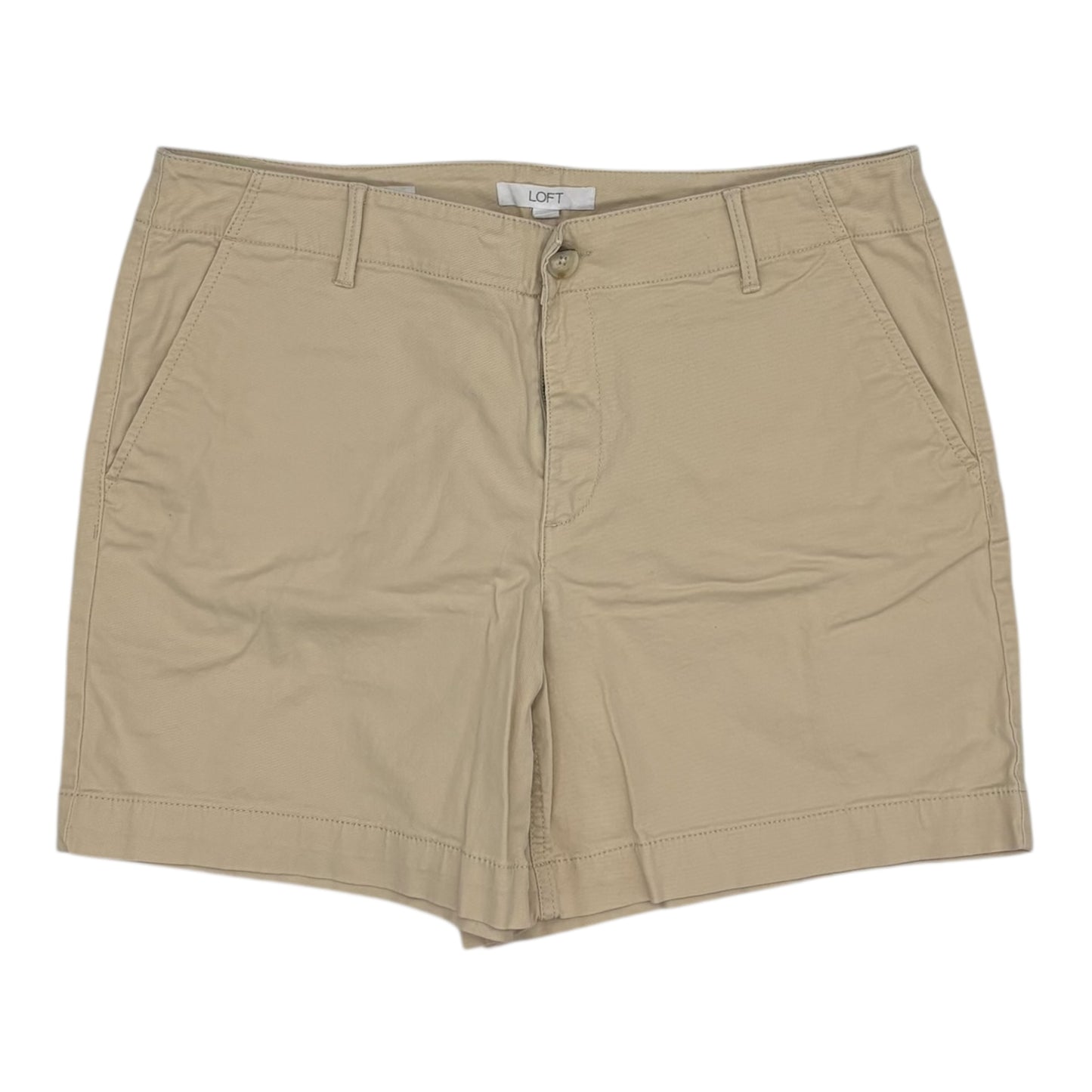 Shorts By Loft In Tan, Size:12