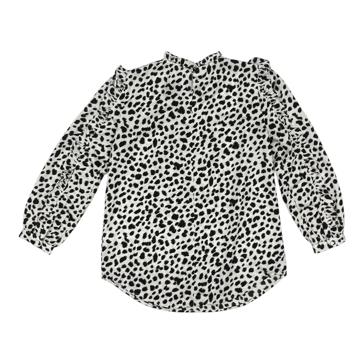 BLOUSE LS by J. CREW In ANIMAL PRINT, Size: XS