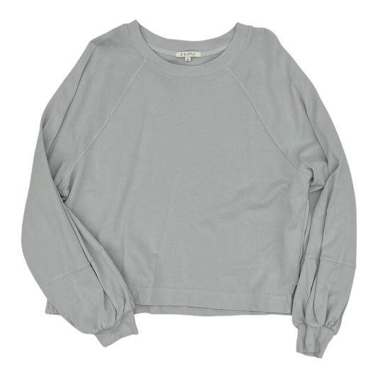 Sweatshirt Crewneck By Z Supply In Grey, Size:S