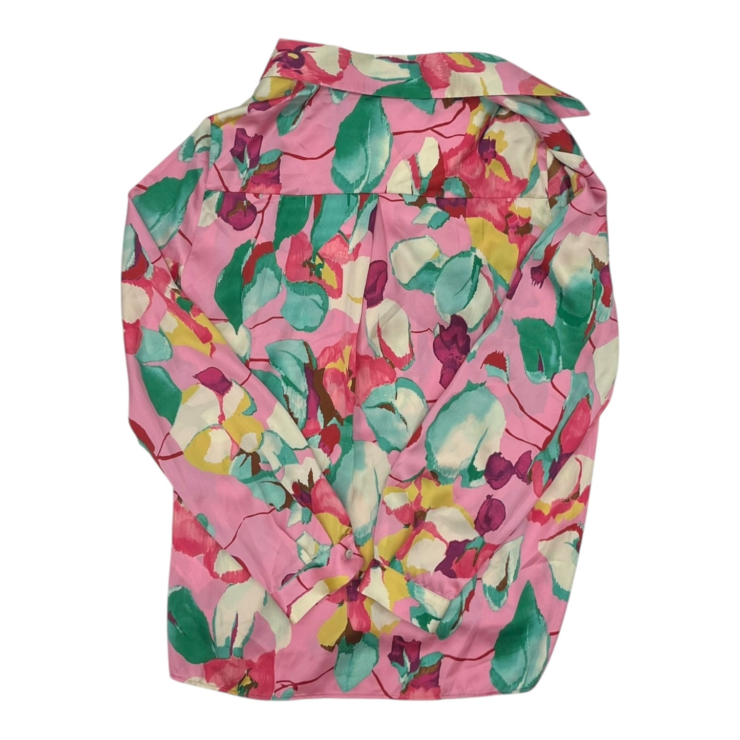 Blouse Ls By Zara In Floral Print, Size:S