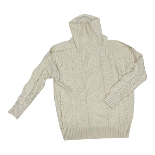Sweater By Anthropologie In Cream, Size:L
