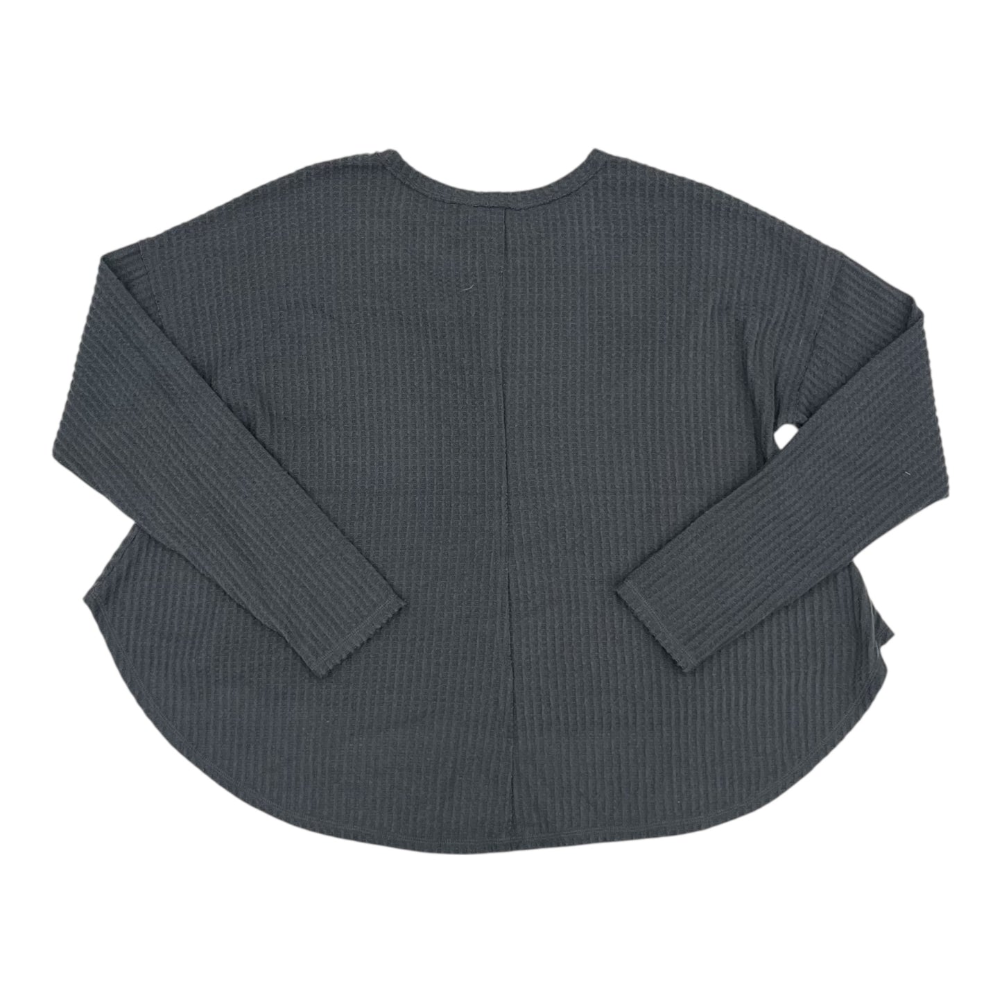 Top Ls Basic By New In In Grey, Size:S