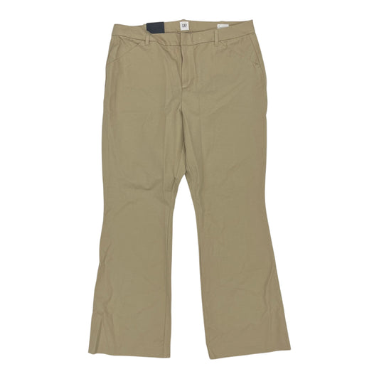 Pants Wide Leg By Gap In Tan, Size:18