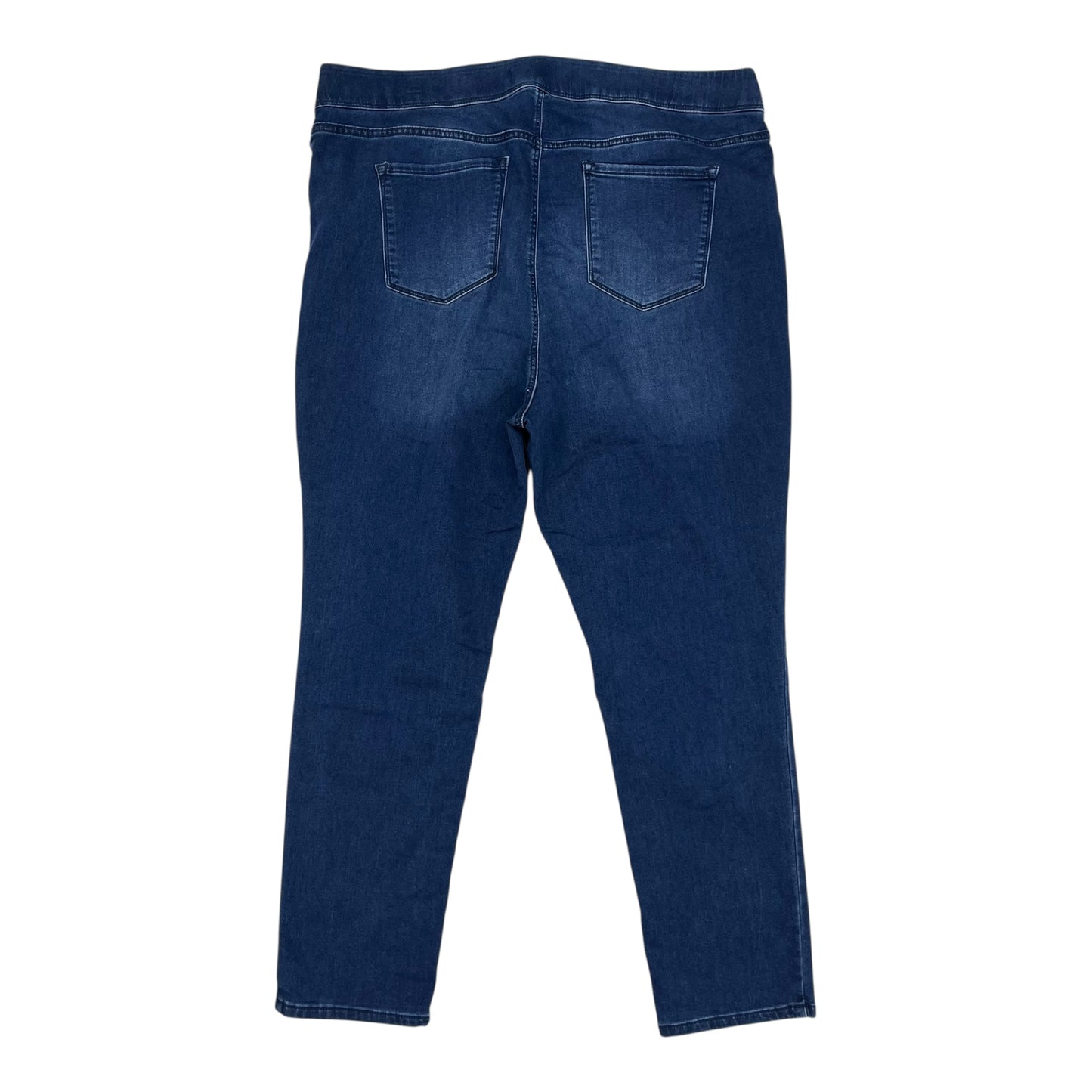 Jeans Jeggings By Gloria Vanderbilt In Blue Denim, Size:3X