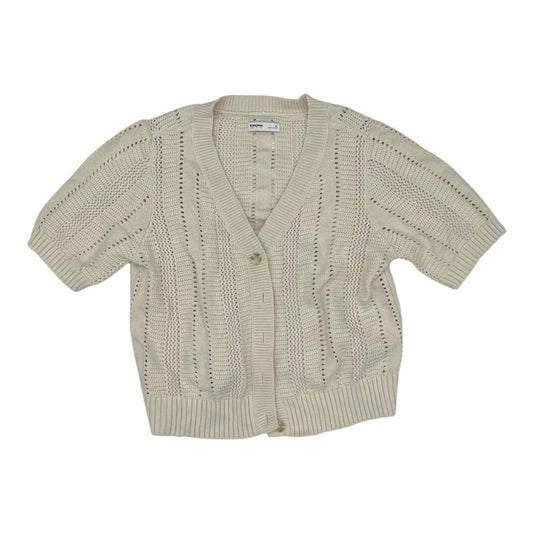Sweater Cardigan By Sonoma In Cream, Size:Xl