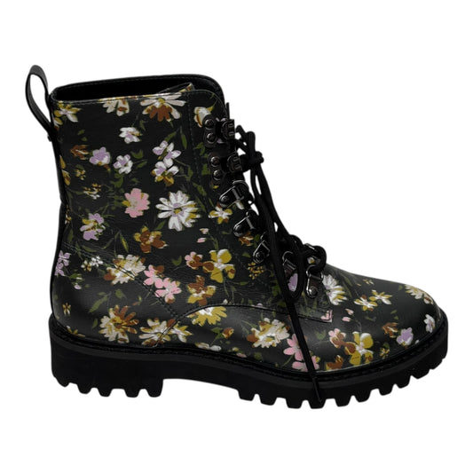 Boots Combat By Sanctuary In Floral Print, Size:8