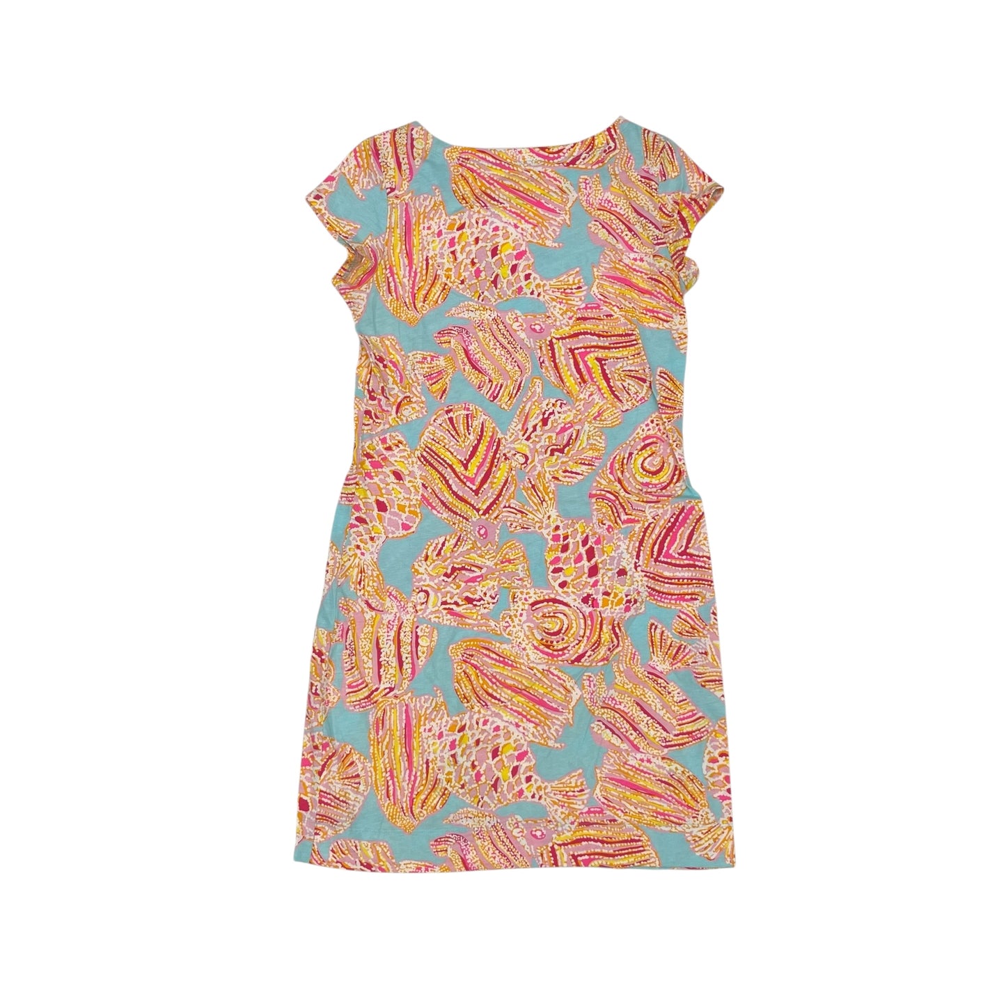 Dress Designer By Lilly Pulitzer In Blue & Pink, Size:S