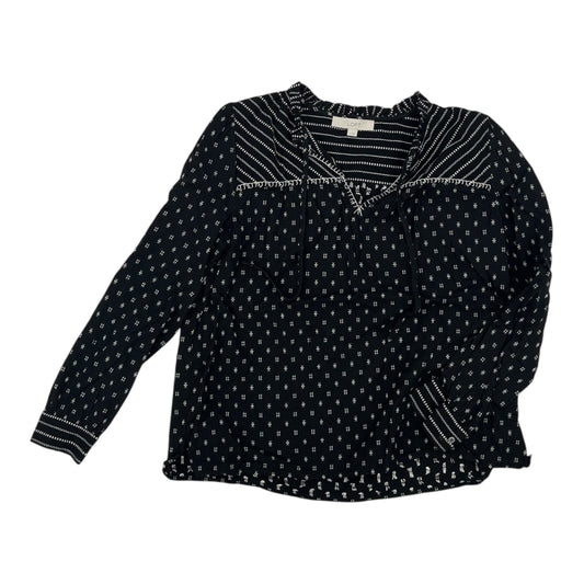 Top Ls By Loft In Black, Size:L