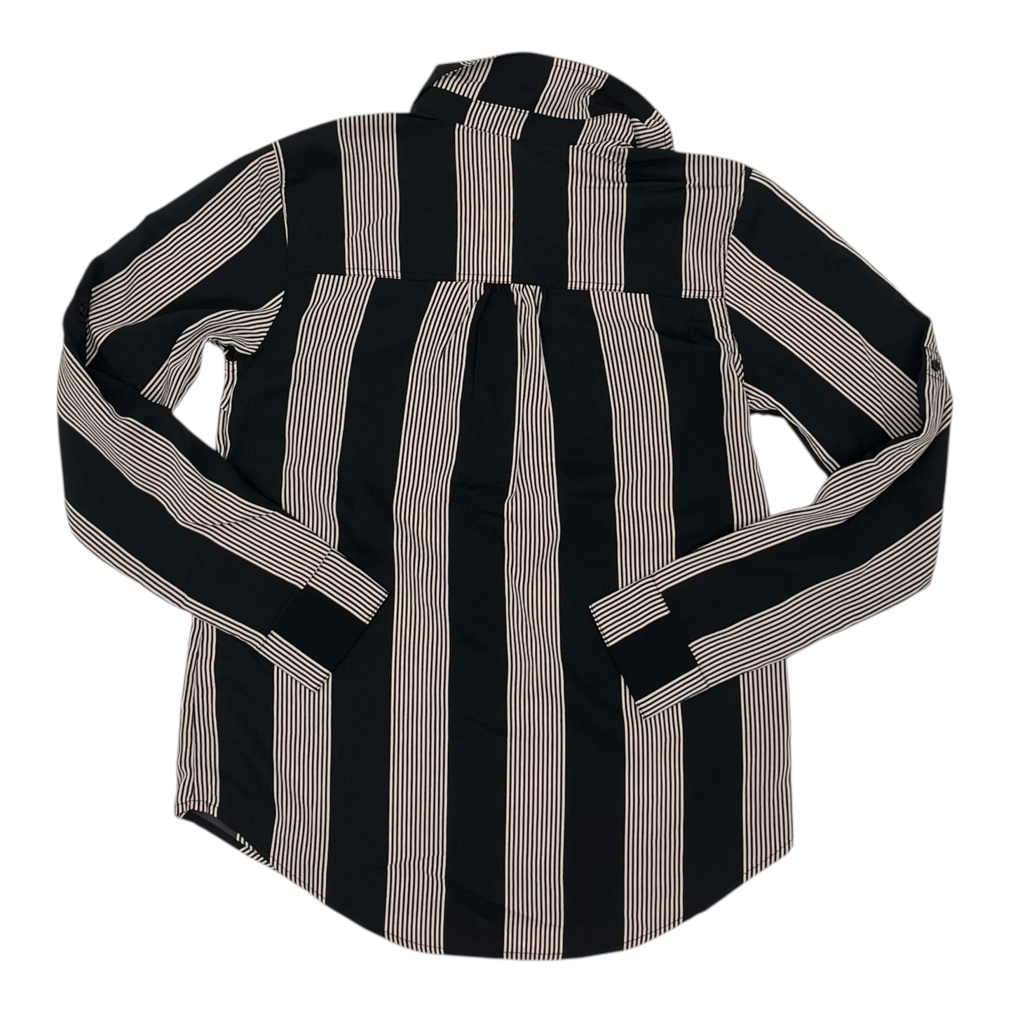 Blouse Ls By Maurices In Black & Brown, Size:S