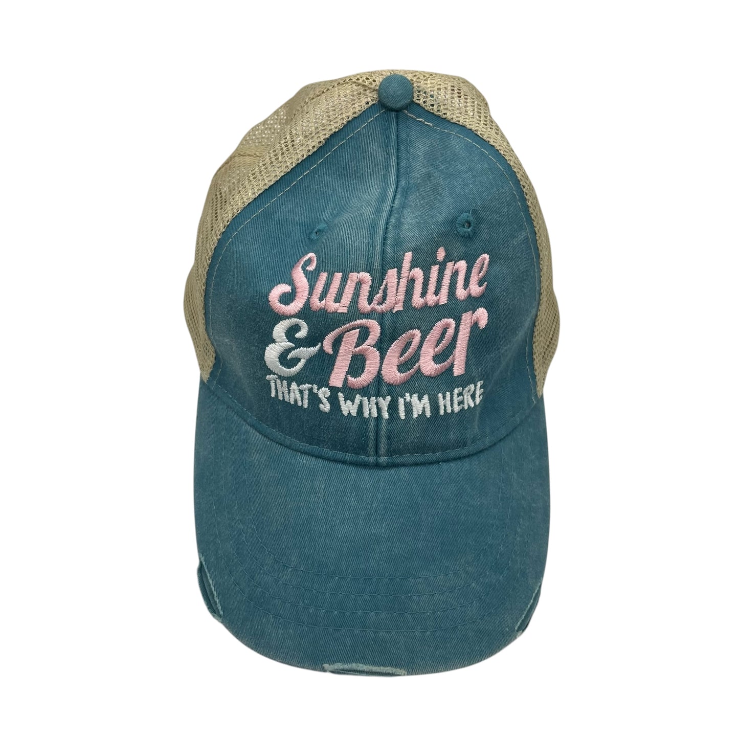 Hat Baseball Cap By Clothes Mentor In Teal