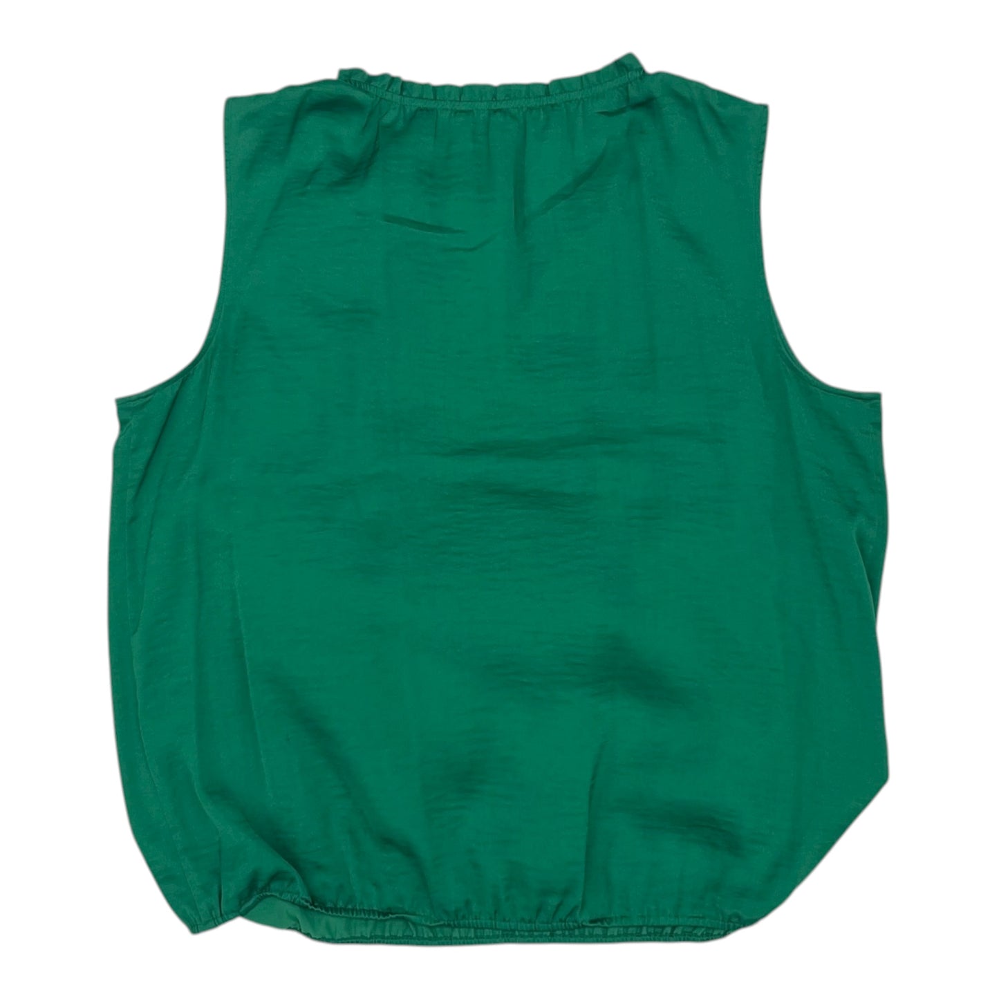 Blouse Sleeveless By 41 Hawthorn In Green, Size:Xxl