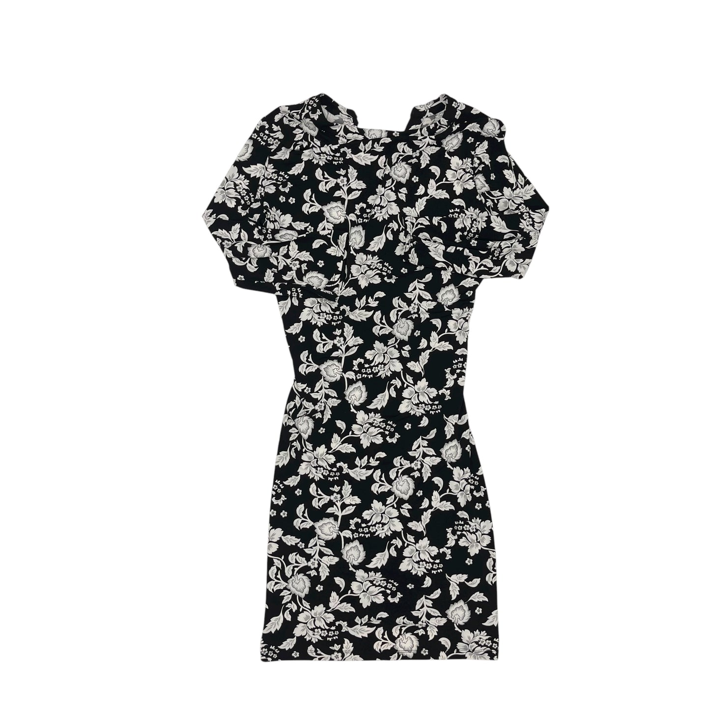 Dress Work By White House Black Market In Black & White, Size:L