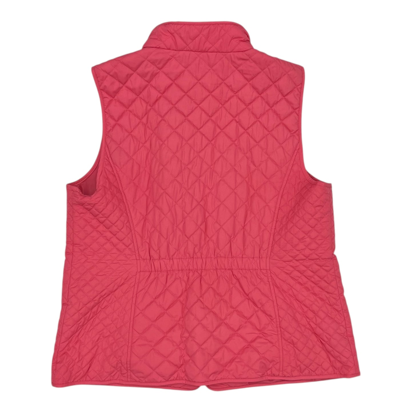 Vest Puffer & Quilted By Talbots In Pink, Size:Xl