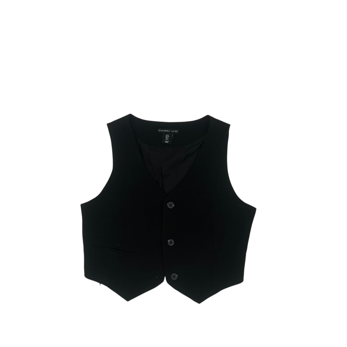 Vest Other By Sincerely Jules In Black, Size:S