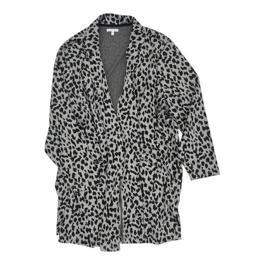 Cardigan By Maurices In Black & Grey, Size:3X