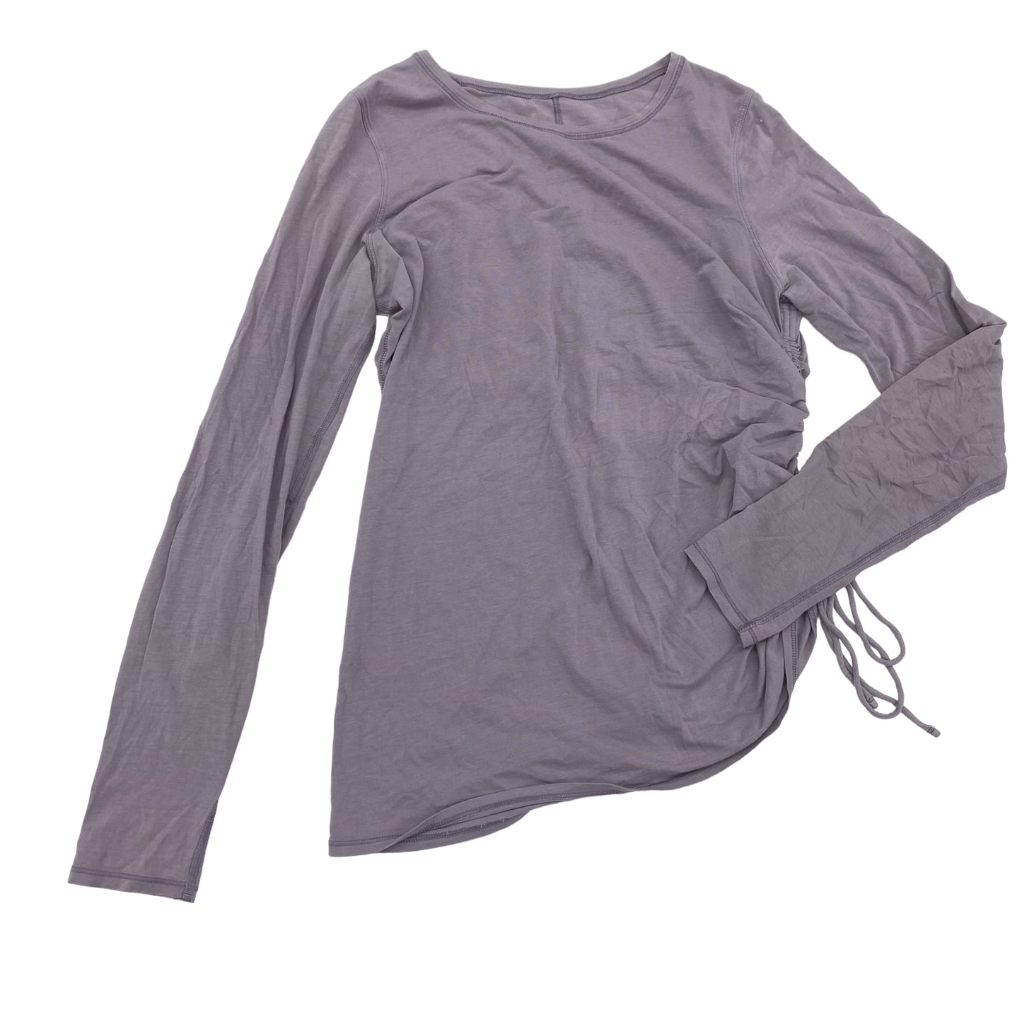 PURPLE ATHLETIC TOP LS CREWNECK by LULULEMON Size:L