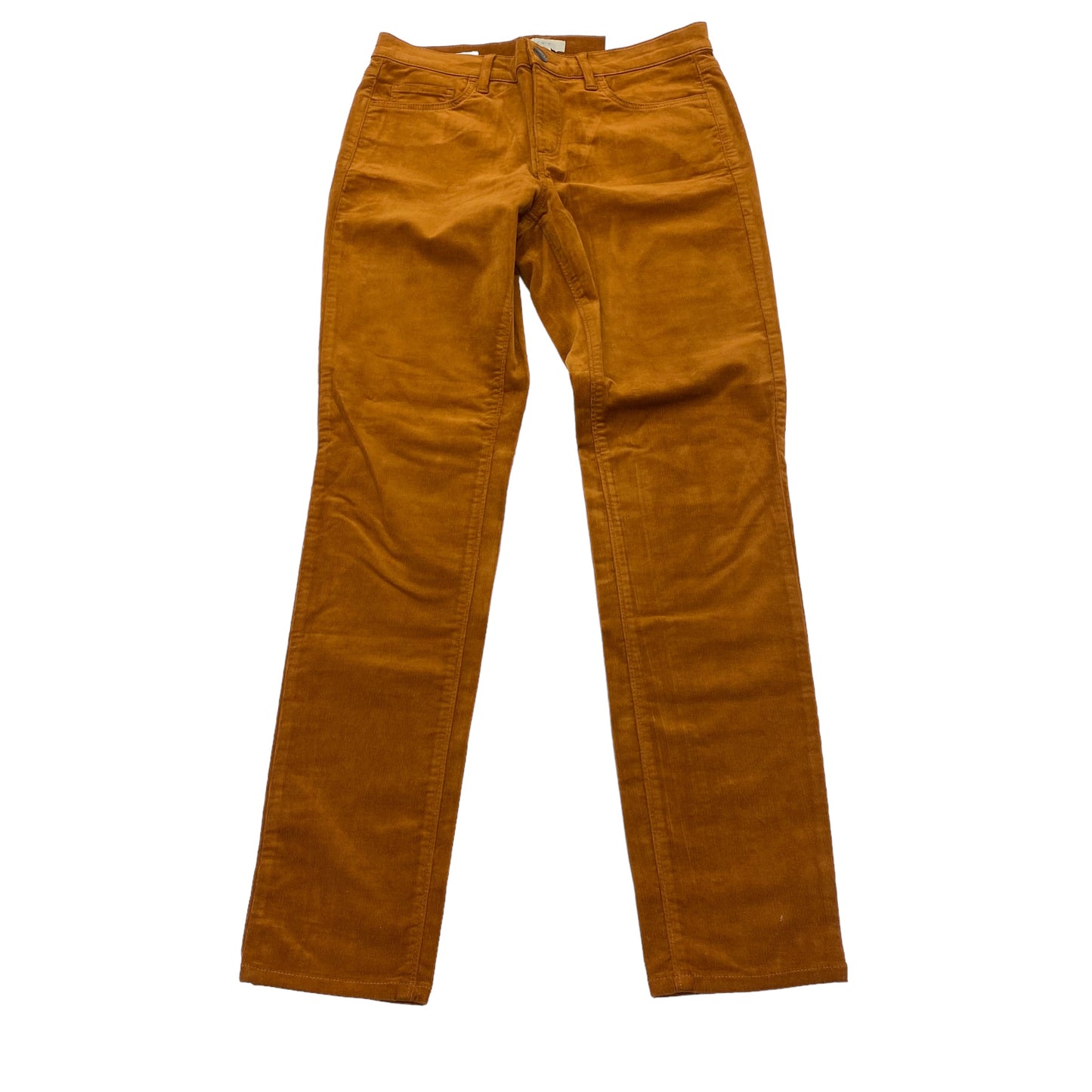 BROWN PANTS CORDUROY by LOFT Size:4