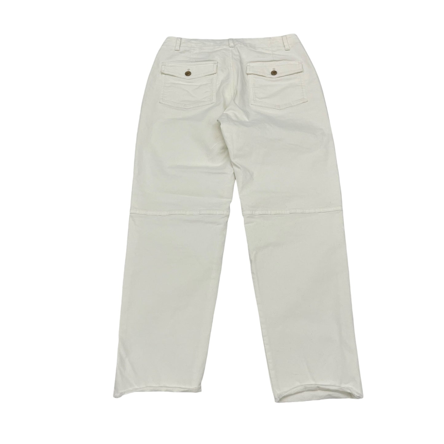 CREAM PANTS CHINOS & KHAKIS by BANANA REPUBLIC Size:4