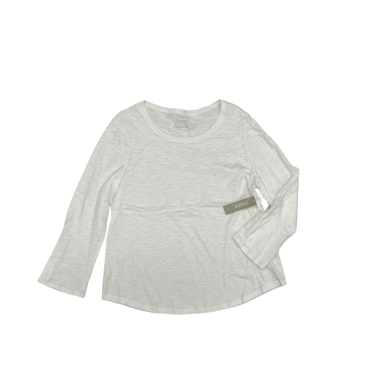 Top Ls Basic By Chicos In White, Size:M