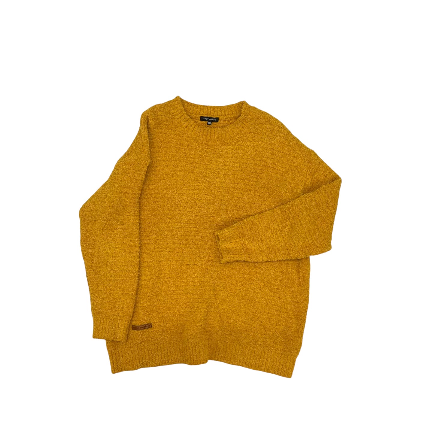 Sweater By Simply Southern In Yellow, Size:2X