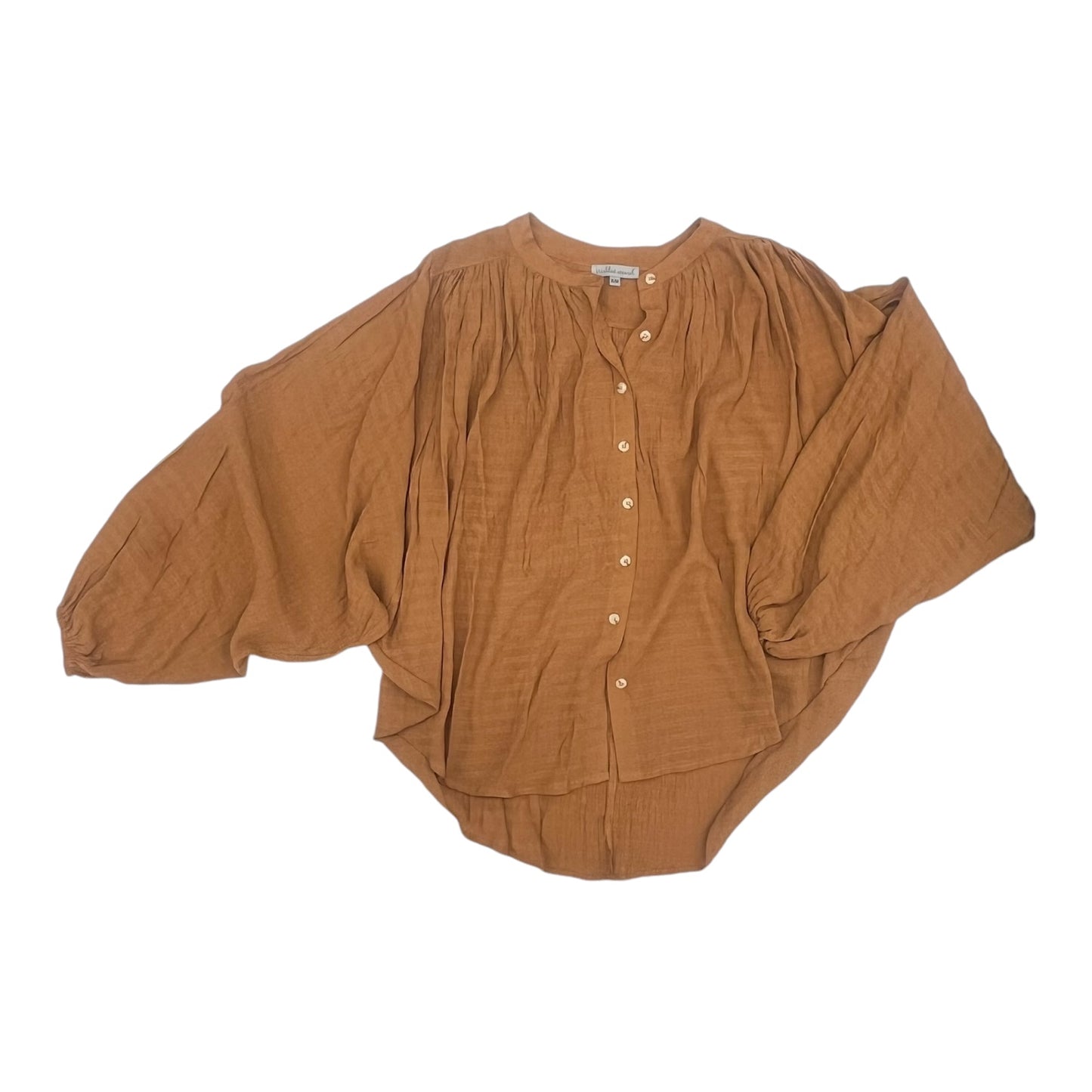 Top Ls By Wishlist In Brown, Size:S