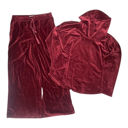 Lounge Set Pants By Lou And Grey In Red, Size:L