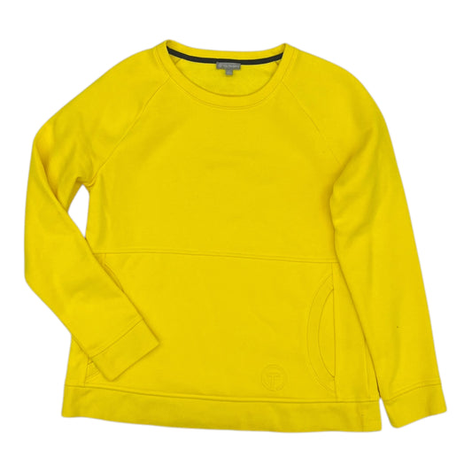 Sweatshirt Crewneck By Talbots In Yellow, Size:S