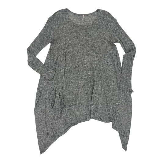 Tunic Ls By Free People In Grey, Size:Xs