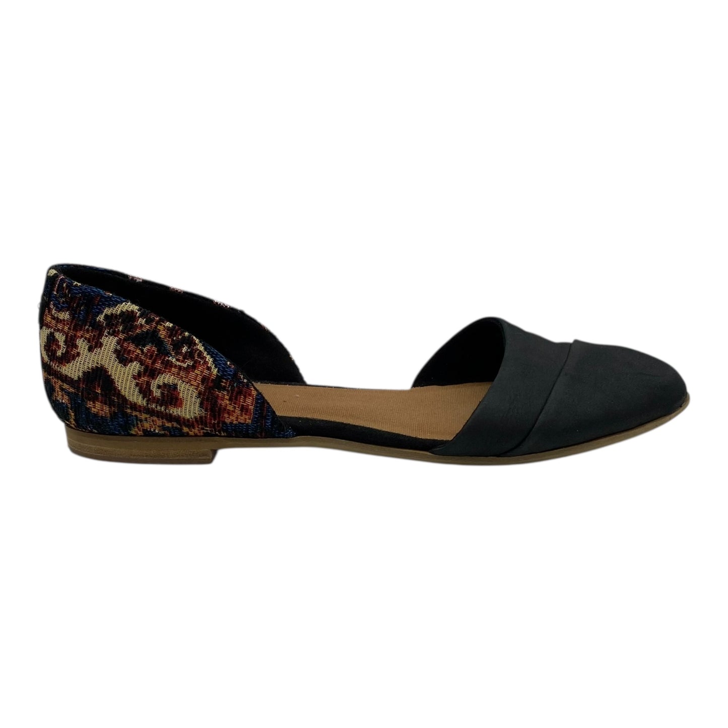 Shoes Flats By Toms In Black, Size:8.5