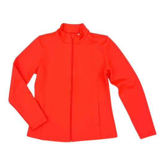 Athletic Jacket By Lady Hagen In Orange, Size:S