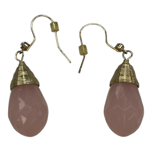 Earrings Statement By Clothes Mentor In Gold & Pink