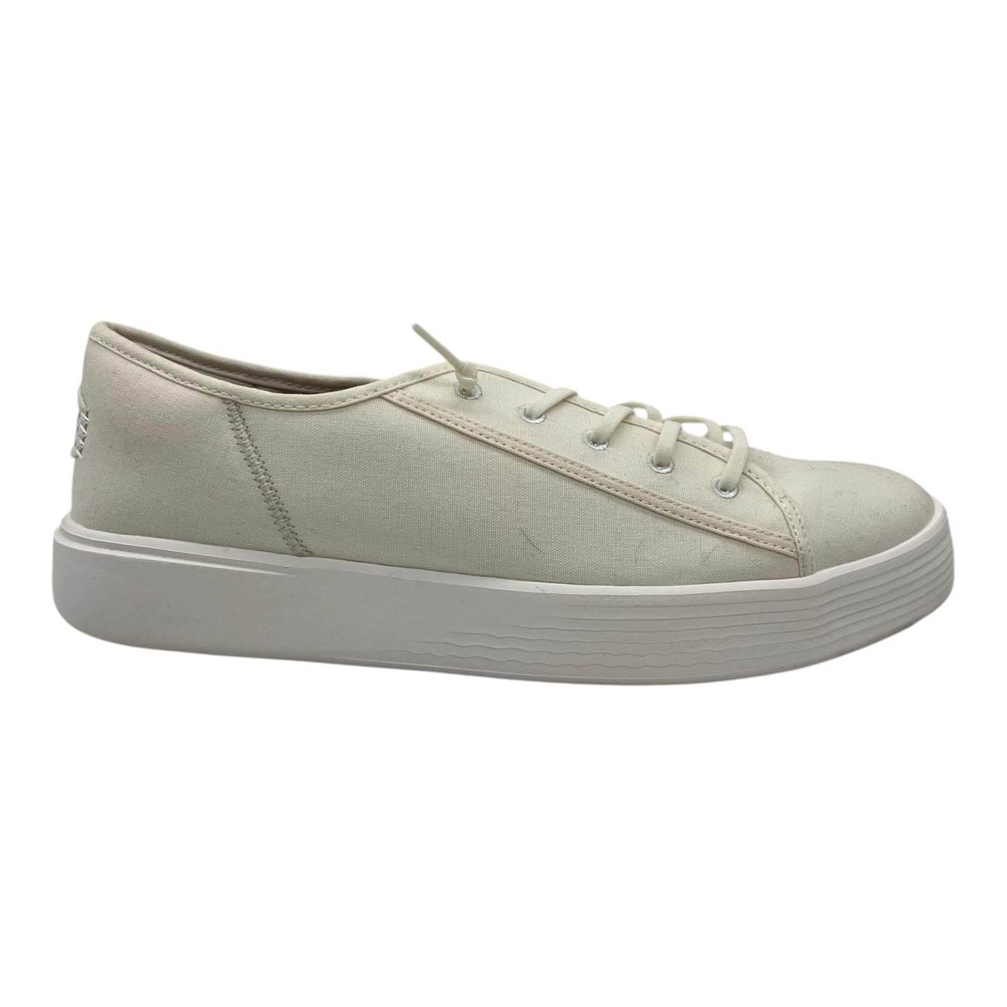 Shoes Sneakers By Hey Dude In Cream, Size:11