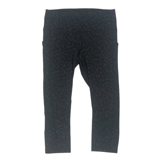 Athletic Leggings Capris By Lululemon In Black, Size:L