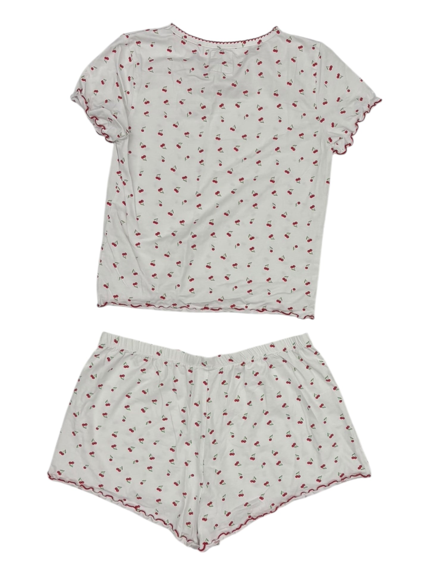 Pajamas 2Pc By Clothes Mentor In Red & White, Size:6