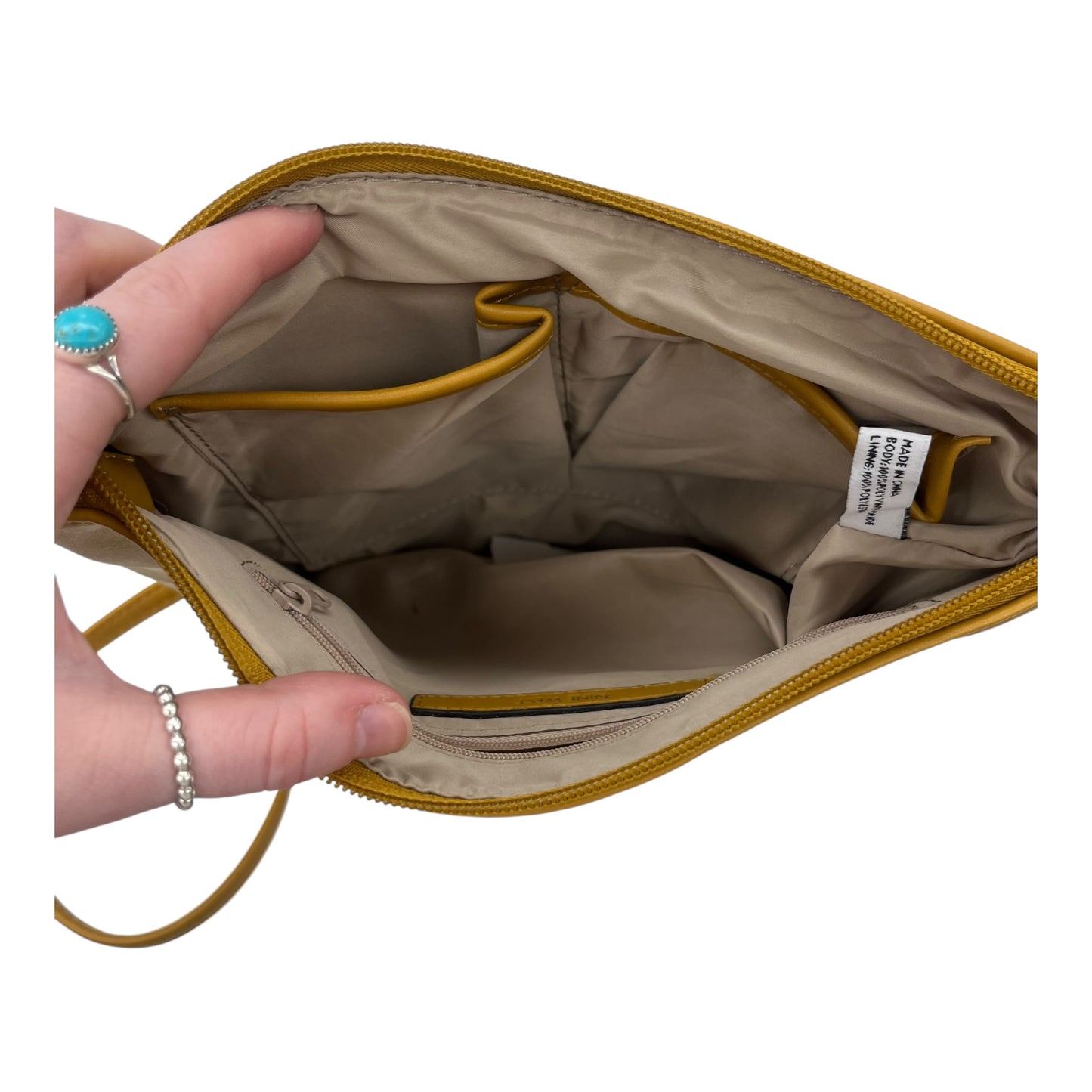 Crossbody By Nine West In Yellow, Size:Large