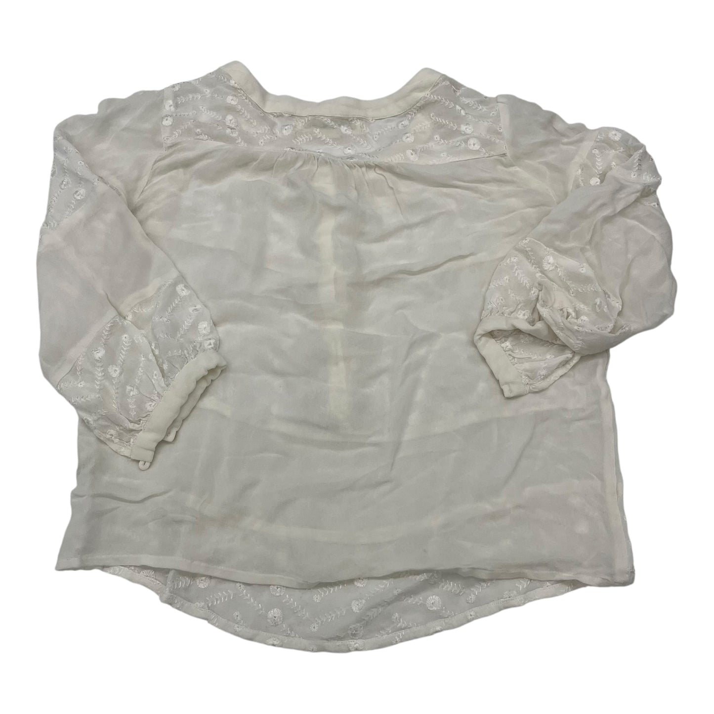 Blouse 3/4 Sleeve By Staring At Stars In Cream, Size:S